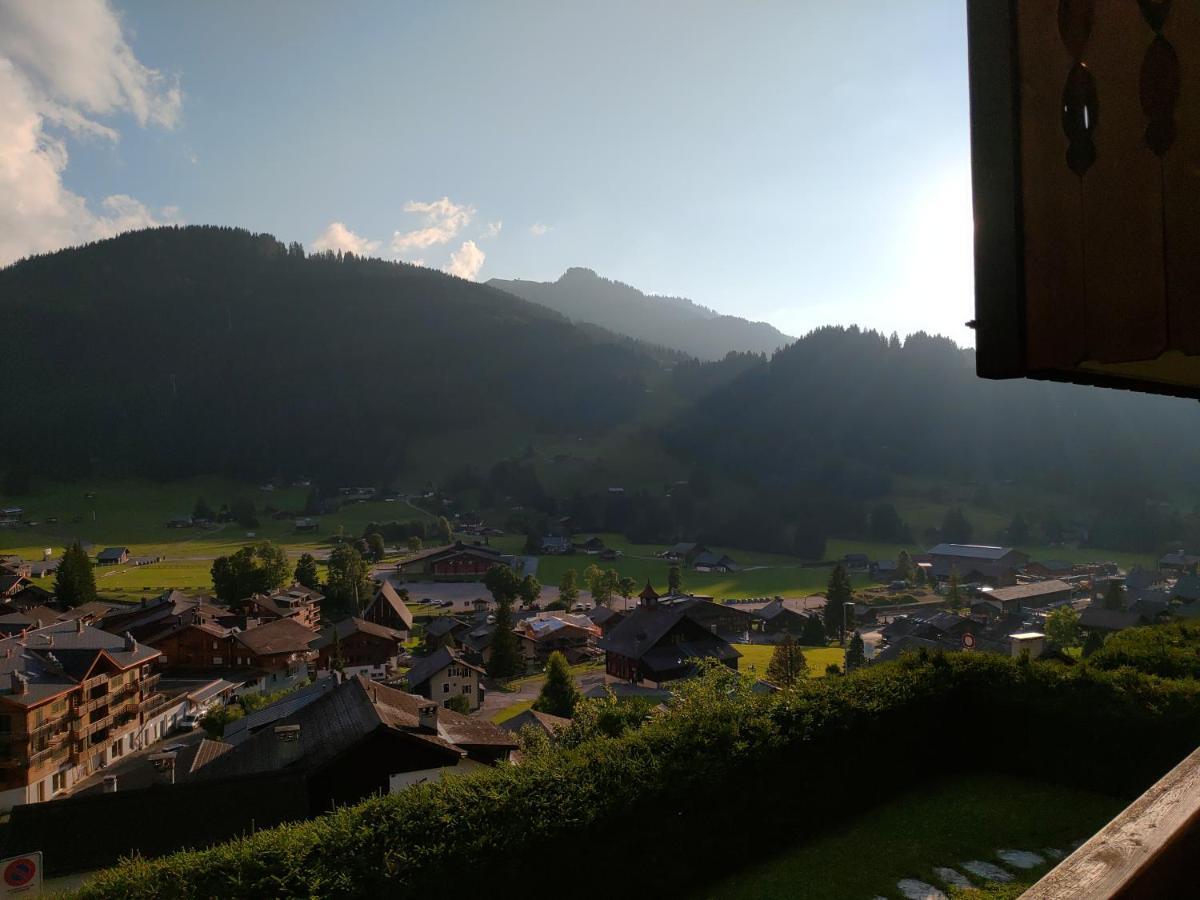 Studio Avec Vue Splendide Sur Les Diablerets Exterior photo