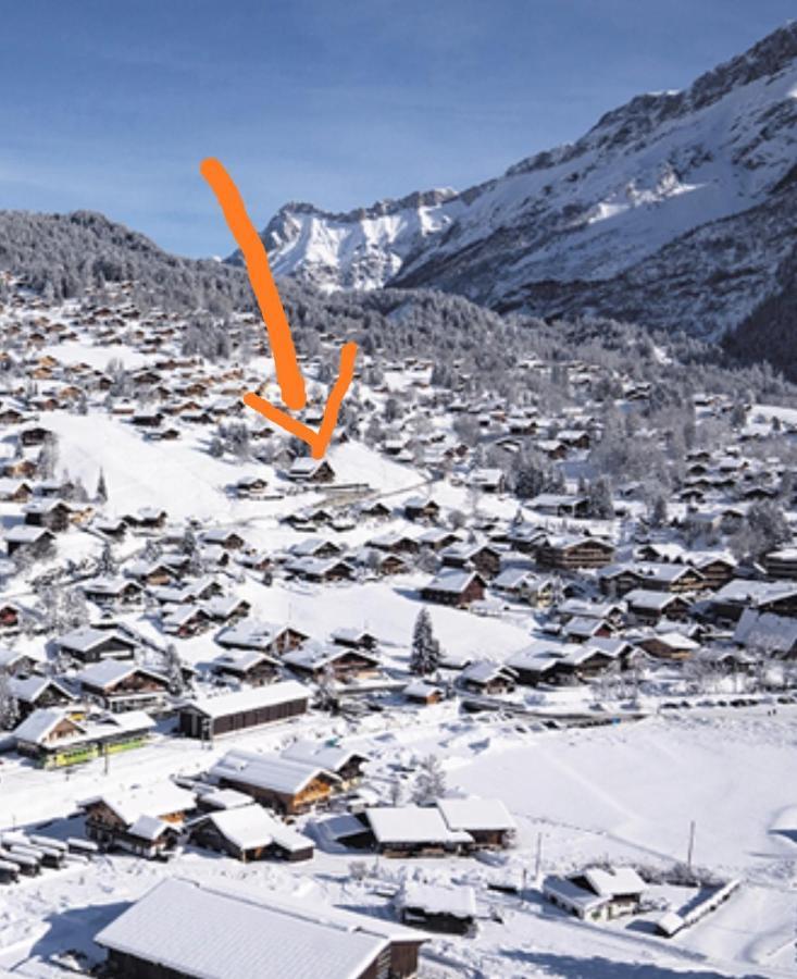 Studio Avec Vue Splendide Sur Les Diablerets Exterior photo