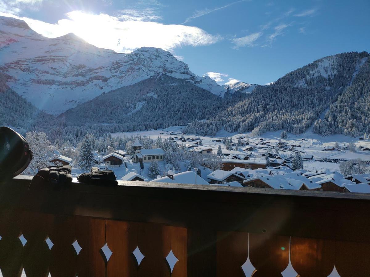 Studio Avec Vue Splendide Sur Les Diablerets Exterior photo