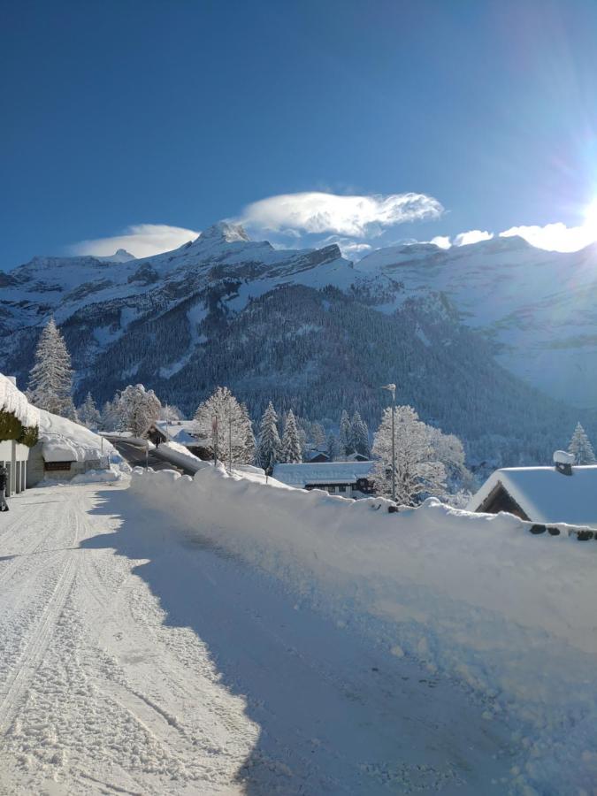 Studio Avec Vue Splendide Sur Les Diablerets Exterior photo
